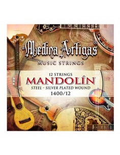 Encordado Mandolina 12 cuerdas 140012D Medina Artigas