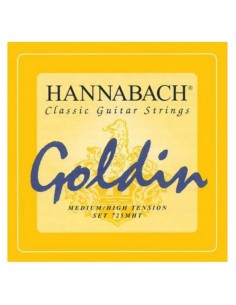 Encordado Guitarra Clasica Goldin 725MHT Hannabach