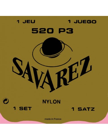 Encordado Guitarra Clasica 520P3 Savarez