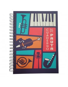 Cuaderno de pauta CP4 Musicstore