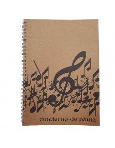 Cuaderno de pauta CP3 Musicstore
