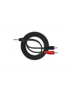 Cable audio mini plug st a 2 RCA 1.5 metros YE364L15 Kirlin
