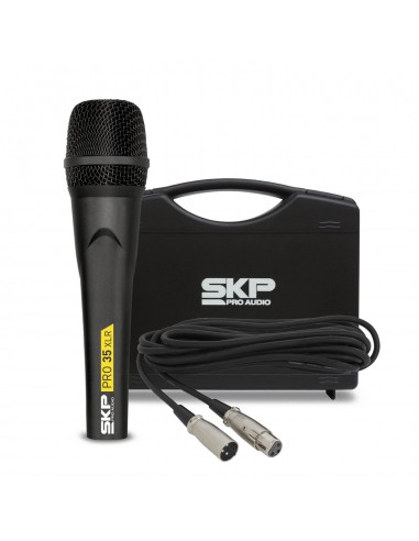 Microfono vocal dinamico PRO35 XLR SKP Pro Audio
