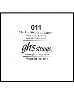 Cuerda suelta electrica o acustica 011 GHS