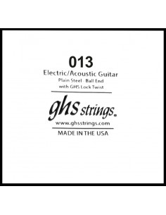 Cuerda suelta electrica o acustica 013 GHS